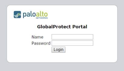 GlobalProtect Protal Login Image